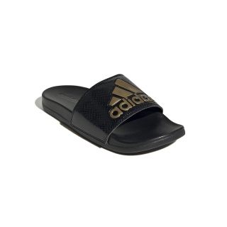 adidas Badeschuhe Adilette Comfort schwarz/gold/schwarz Damen